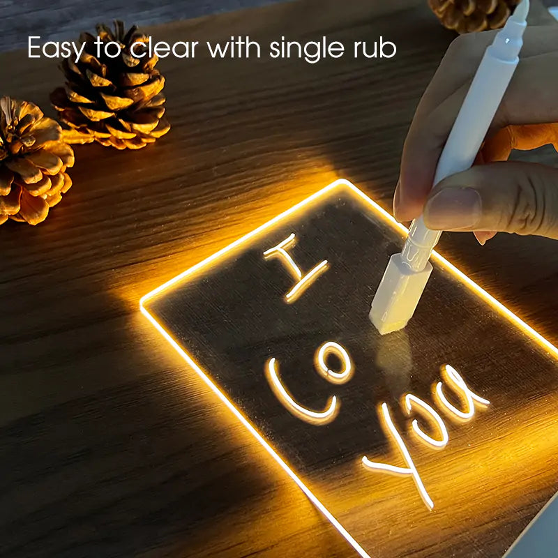 LED Night Light Message Board